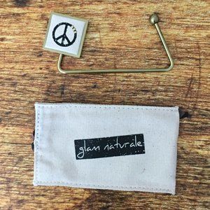 New Peace Sign Metal Purse Handbag Hanger